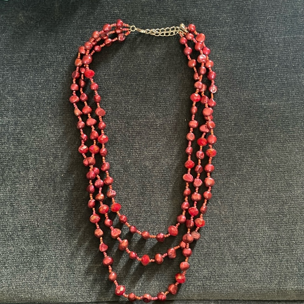 Freshwater pearl necklace